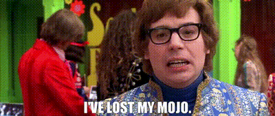 Austin Powers has lost his mojo.
